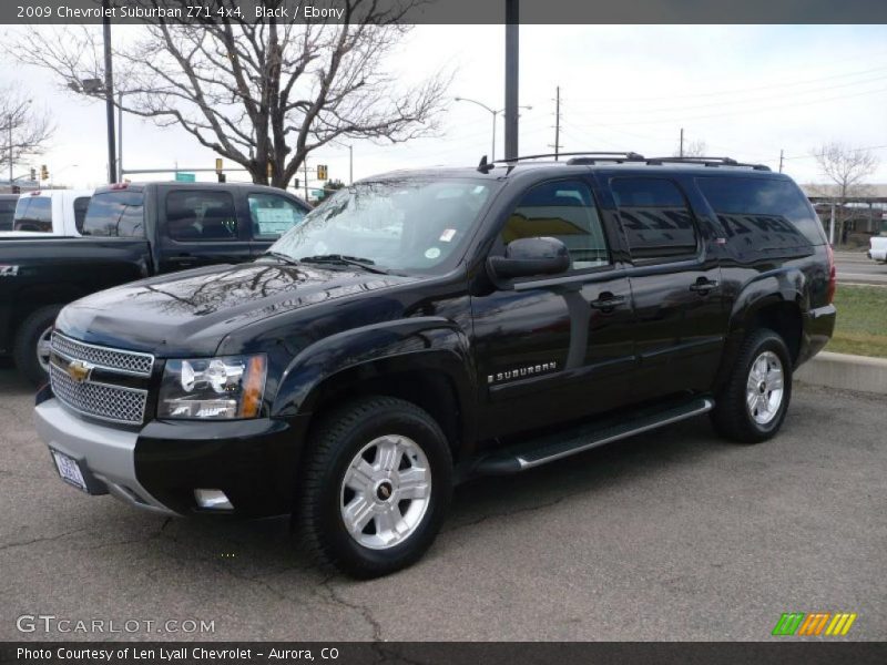 Black / Ebony 2009 Chevrolet Suburban Z71 4x4