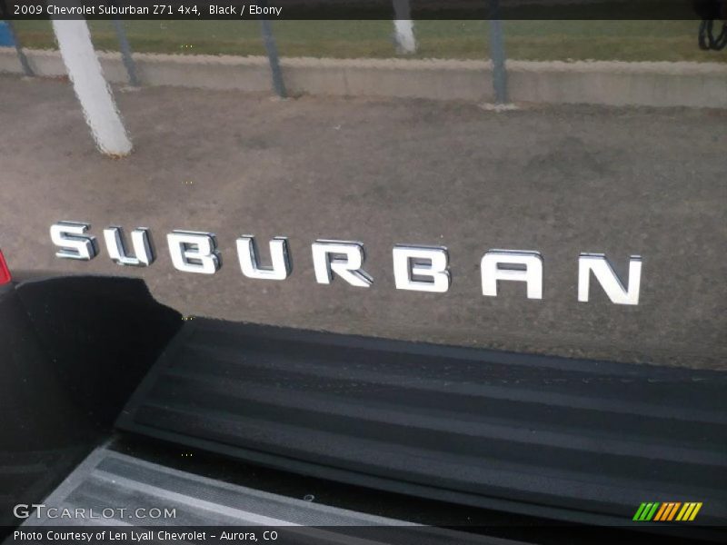 Black / Ebony 2009 Chevrolet Suburban Z71 4x4