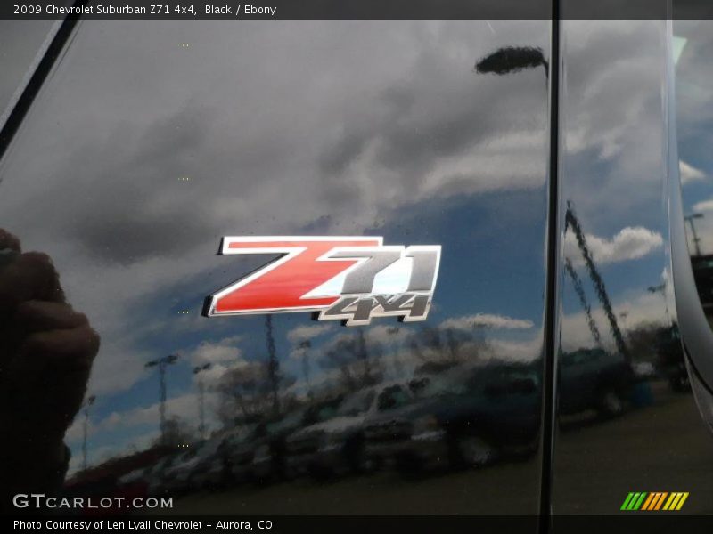 Black / Ebony 2009 Chevrolet Suburban Z71 4x4