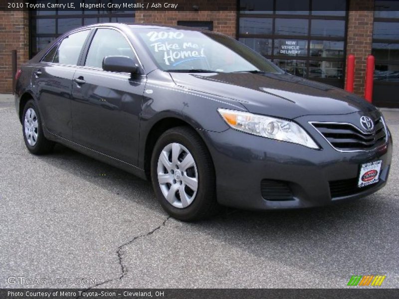 Magnetic Gray Metallic / Ash Gray 2010 Toyota Camry LE