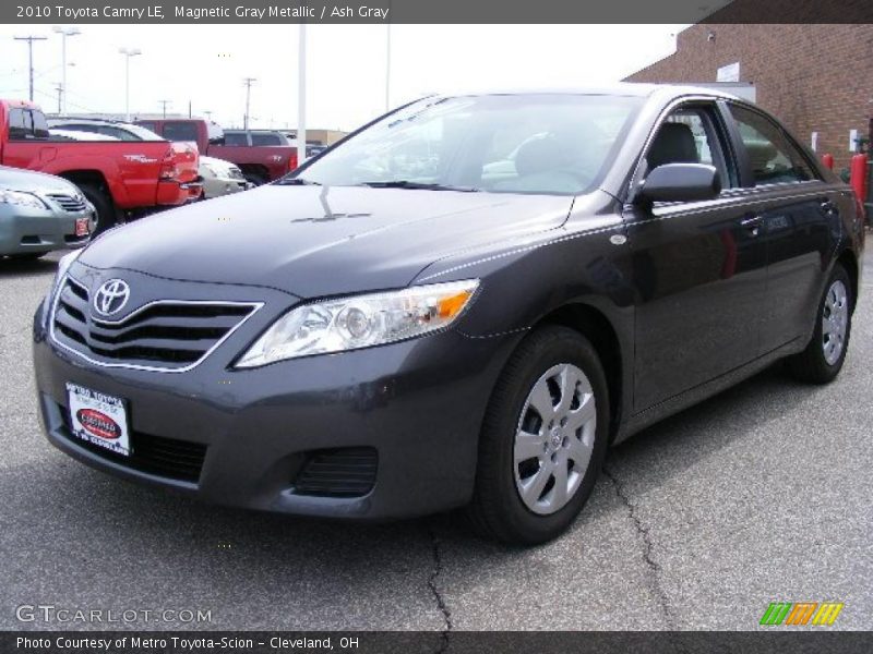 Magnetic Gray Metallic / Ash Gray 2010 Toyota Camry LE