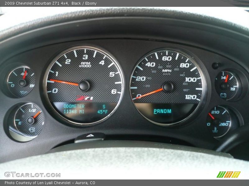 Black / Ebony 2009 Chevrolet Suburban Z71 4x4