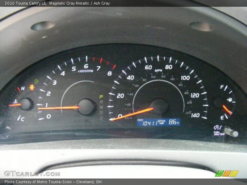 Magnetic Gray Metallic / Ash Gray 2010 Toyota Camry LE