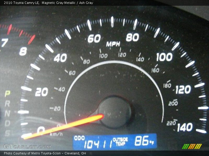 Magnetic Gray Metallic / Ash Gray 2010 Toyota Camry LE