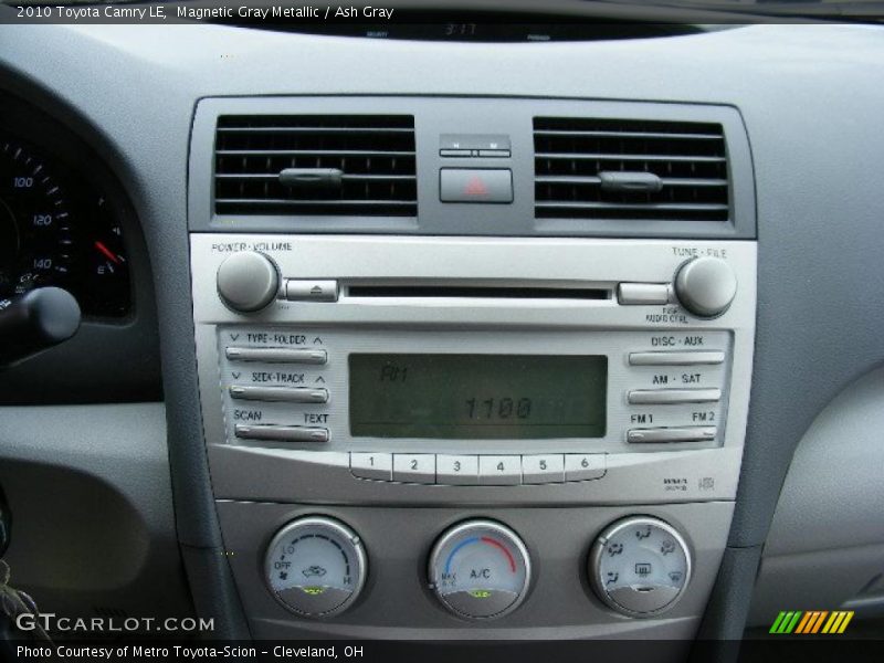 Magnetic Gray Metallic / Ash Gray 2010 Toyota Camry LE
