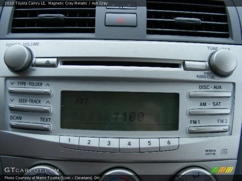 Magnetic Gray Metallic / Ash Gray 2010 Toyota Camry LE