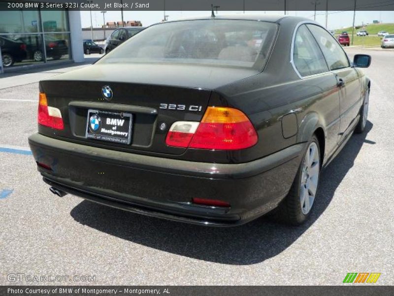 Jet Black / Sand 2000 BMW 3 Series 323i Coupe