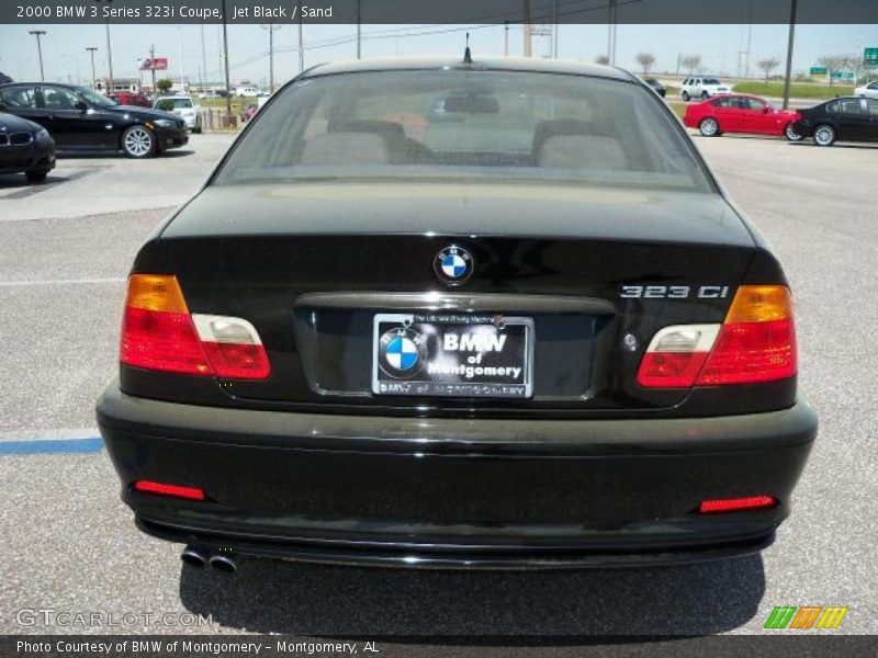 Jet Black / Sand 2000 BMW 3 Series 323i Coupe