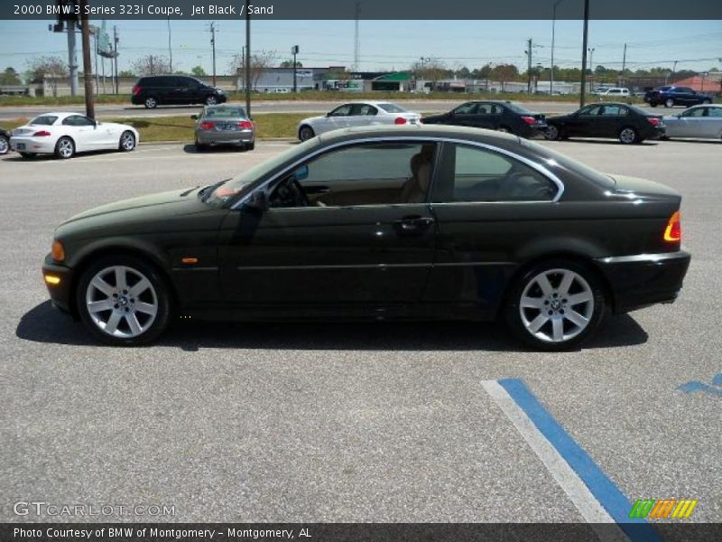 Jet Black / Sand 2000 BMW 3 Series 323i Coupe