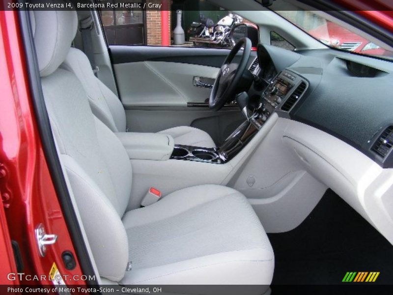Barcelona Red Metallic / Gray 2009 Toyota Venza I4