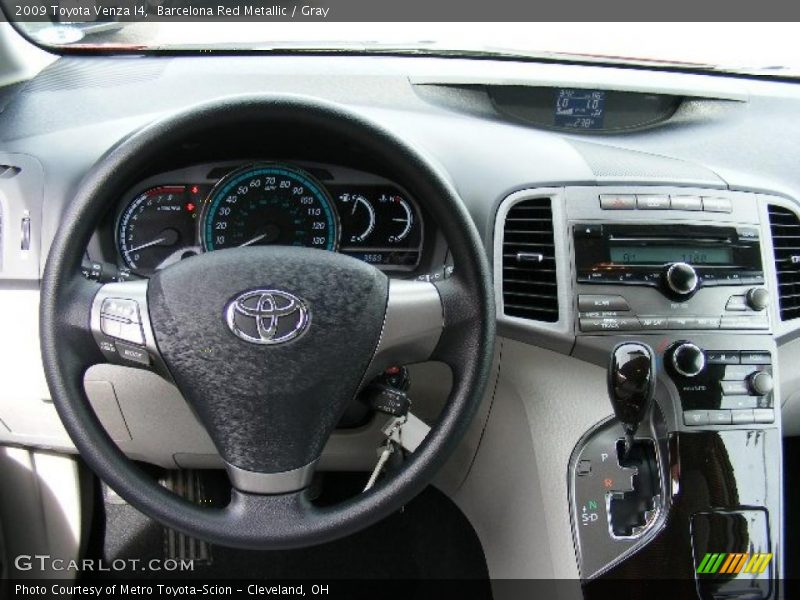 Barcelona Red Metallic / Gray 2009 Toyota Venza I4