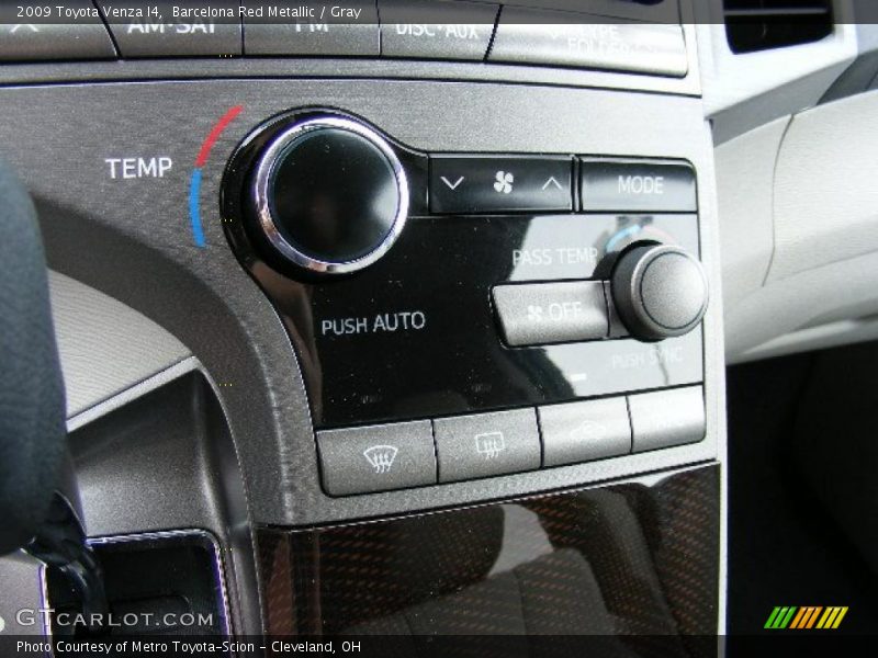 Barcelona Red Metallic / Gray 2009 Toyota Venza I4