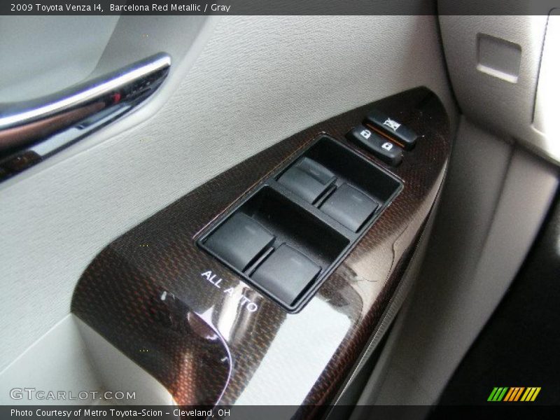 Barcelona Red Metallic / Gray 2009 Toyota Venza I4