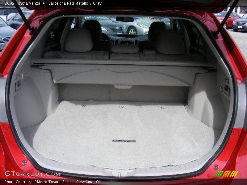 Barcelona Red Metallic / Gray 2009 Toyota Venza I4