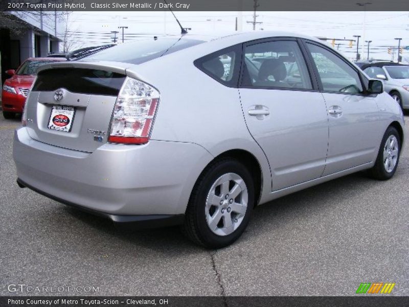 Classic Silver Metallic / Dark Gray 2007 Toyota Prius Hybrid