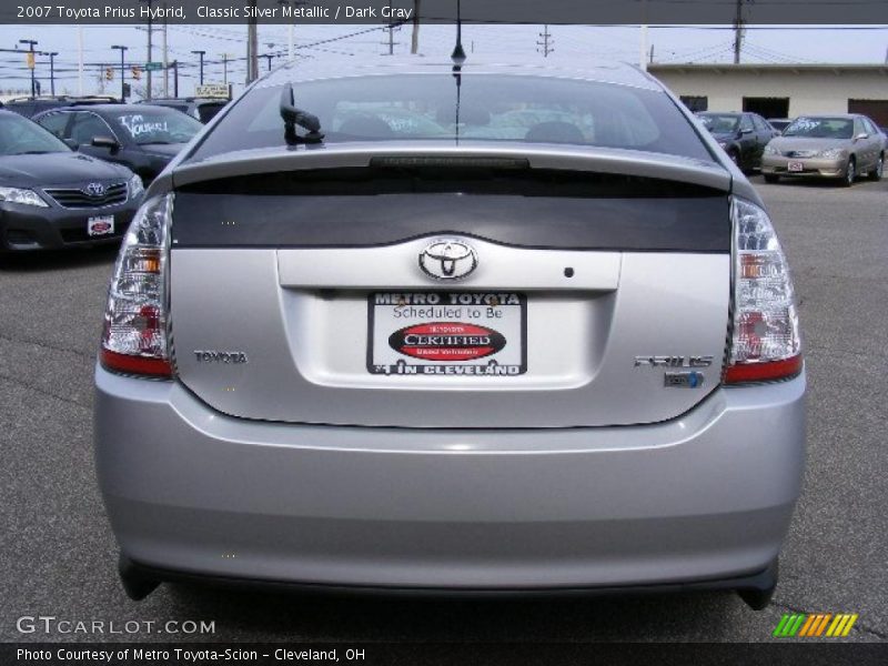 Classic Silver Metallic / Dark Gray 2007 Toyota Prius Hybrid