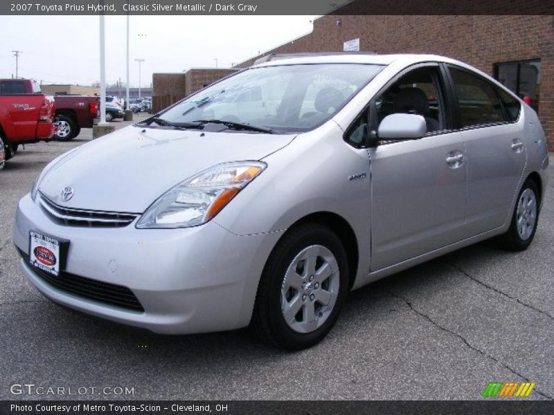 Classic Silver Metallic / Dark Gray 2007 Toyota Prius Hybrid