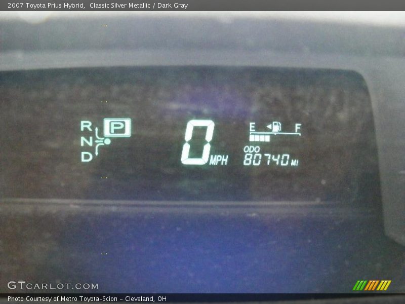 Classic Silver Metallic / Dark Gray 2007 Toyota Prius Hybrid
