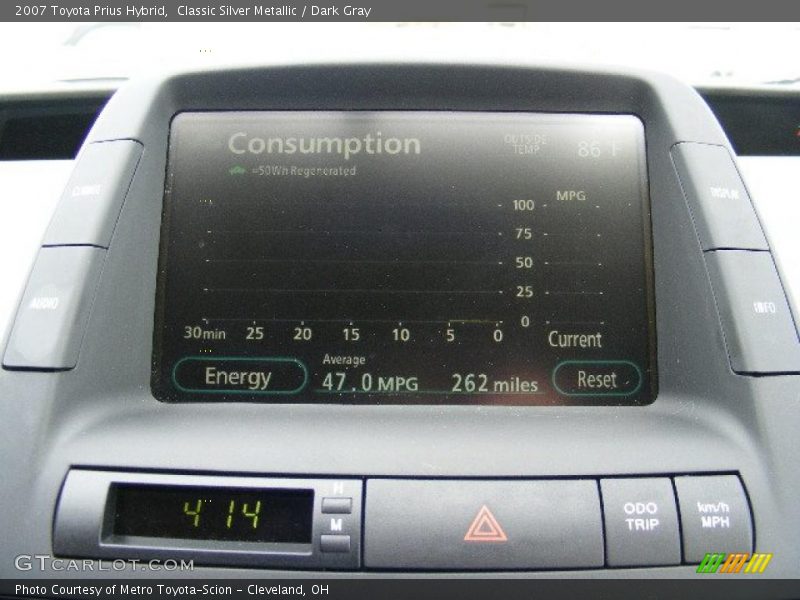 Classic Silver Metallic / Dark Gray 2007 Toyota Prius Hybrid