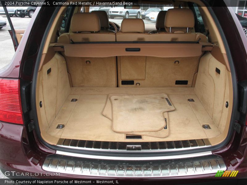 Carmona Red Metallic / Havanna/Sand Beige 2004 Porsche Cayenne S