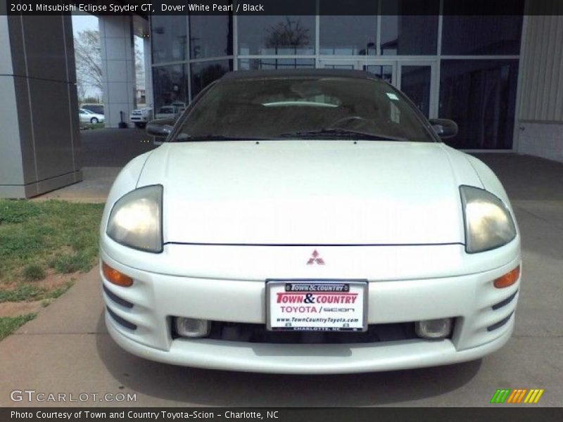 Dover White Pearl / Black 2001 Mitsubishi Eclipse Spyder GT