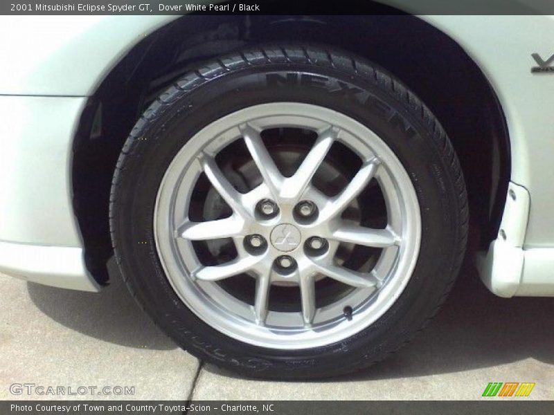 Dover White Pearl / Black 2001 Mitsubishi Eclipse Spyder GT