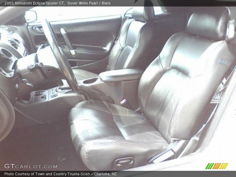 Dover White Pearl / Black 2001 Mitsubishi Eclipse Spyder GT