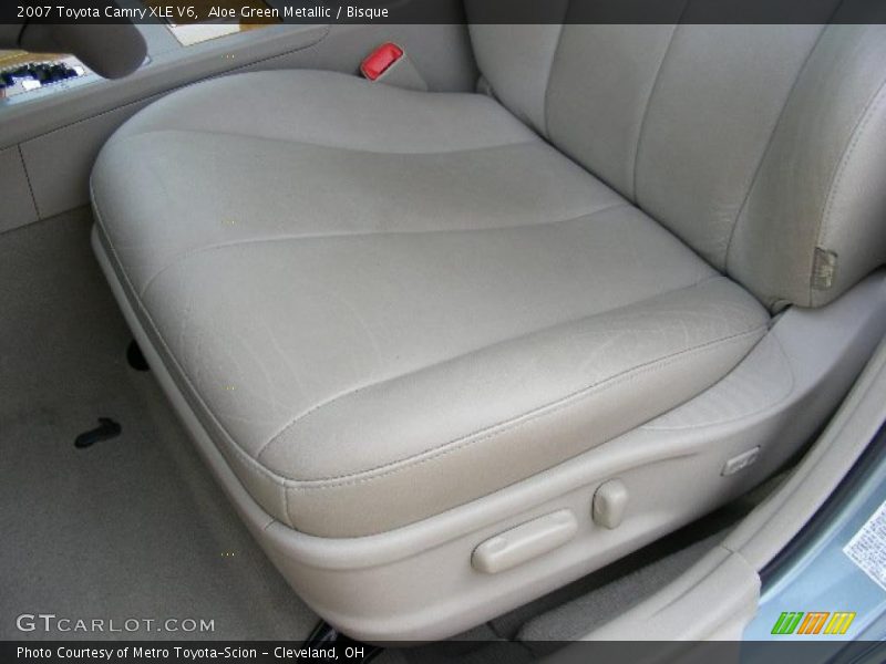 Aloe Green Metallic / Bisque 2007 Toyota Camry XLE V6