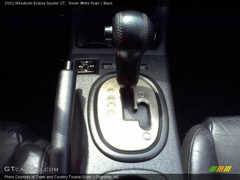 Dover White Pearl / Black 2001 Mitsubishi Eclipse Spyder GT