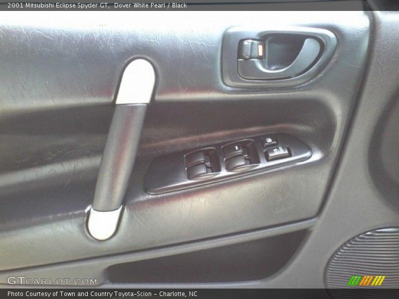Dover White Pearl / Black 2001 Mitsubishi Eclipse Spyder GT