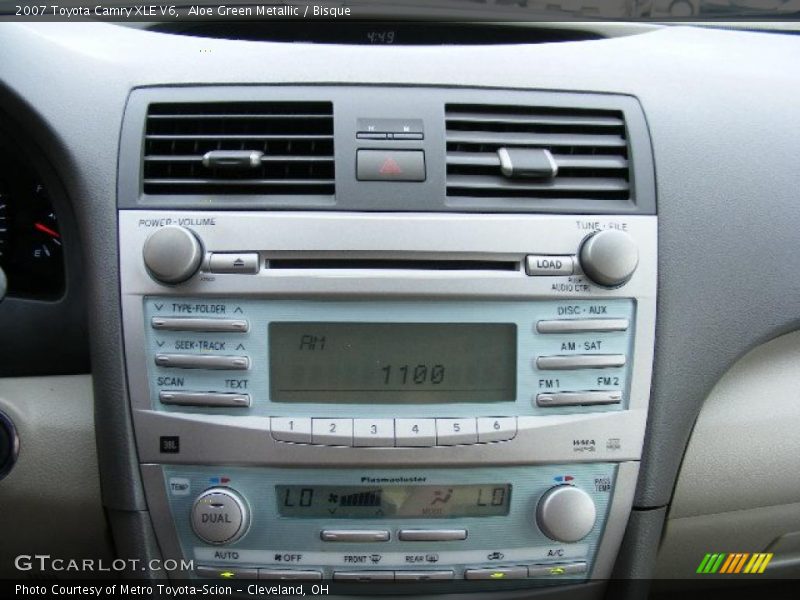 Aloe Green Metallic / Bisque 2007 Toyota Camry XLE V6