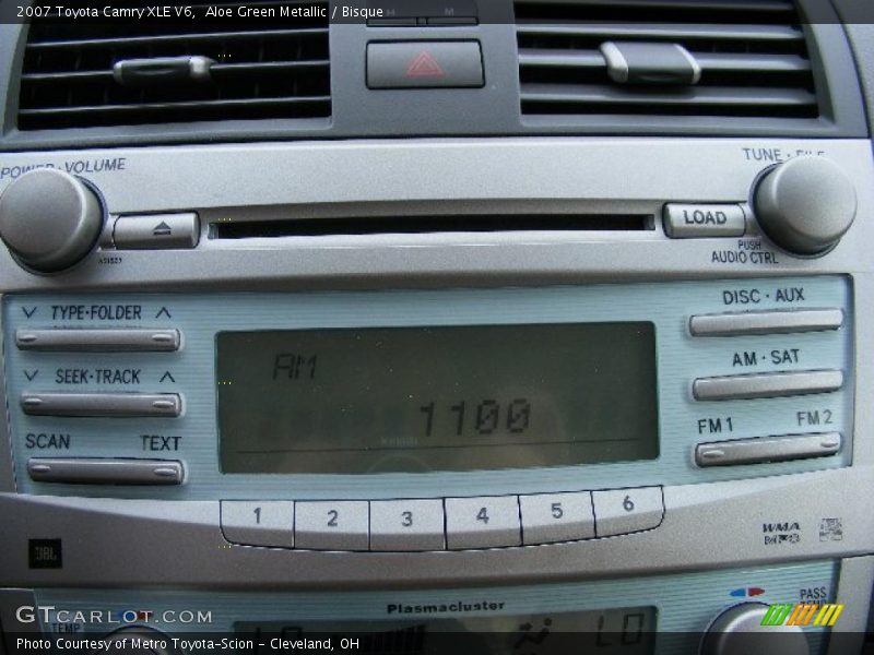 Aloe Green Metallic / Bisque 2007 Toyota Camry XLE V6