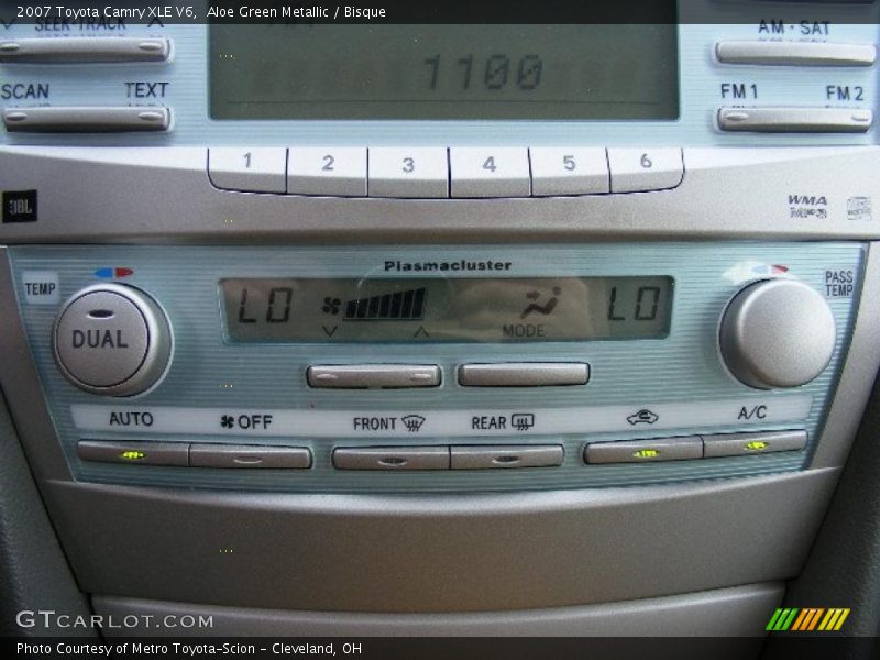 Aloe Green Metallic / Bisque 2007 Toyota Camry XLE V6