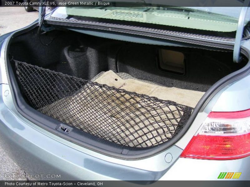 Aloe Green Metallic / Bisque 2007 Toyota Camry XLE V6