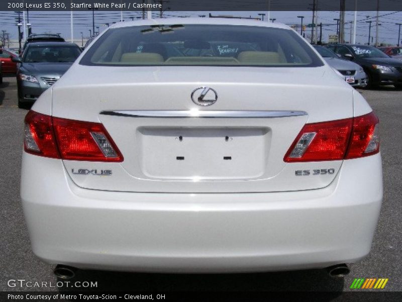 Starfire White Pearl / Cashmere 2008 Lexus ES 350