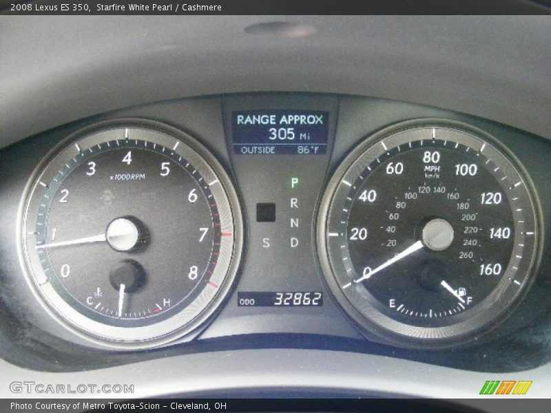 Starfire White Pearl / Cashmere 2008 Lexus ES 350