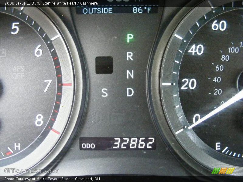 Starfire White Pearl / Cashmere 2008 Lexus ES 350