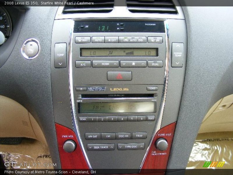 Starfire White Pearl / Cashmere 2008 Lexus ES 350