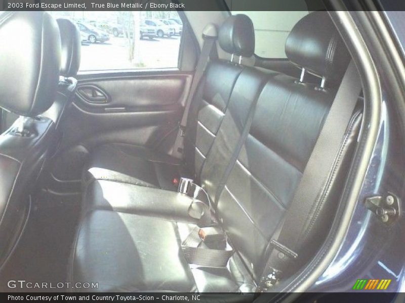 True Blue Metallic / Ebony Black 2003 Ford Escape Limited