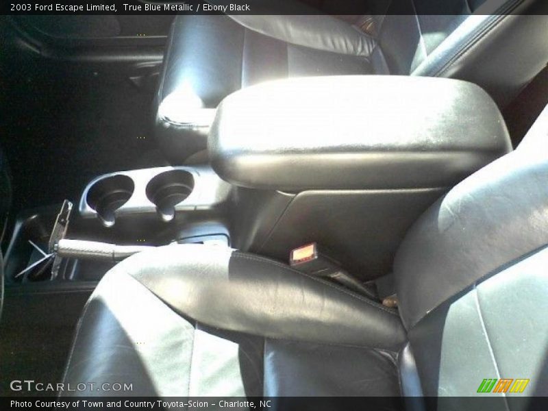 True Blue Metallic / Ebony Black 2003 Ford Escape Limited