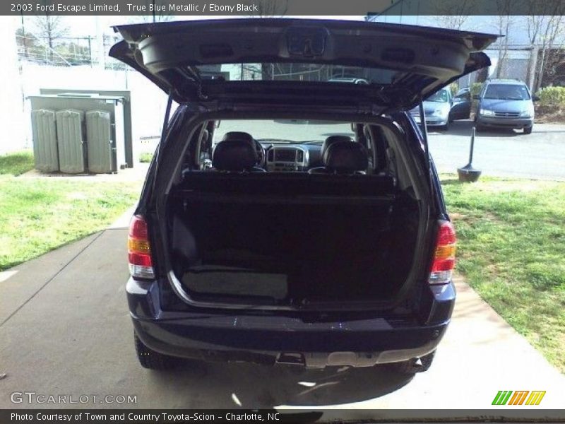 True Blue Metallic / Ebony Black 2003 Ford Escape Limited