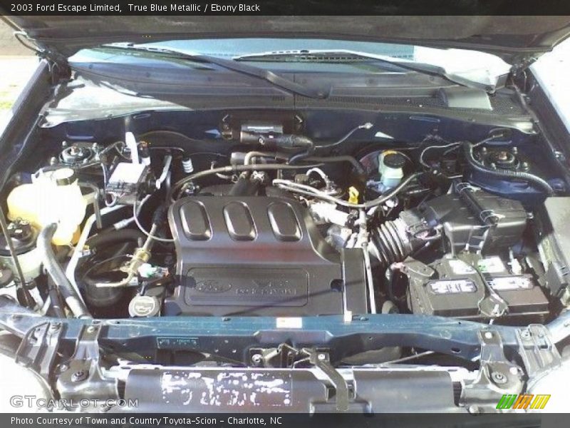 True Blue Metallic / Ebony Black 2003 Ford Escape Limited