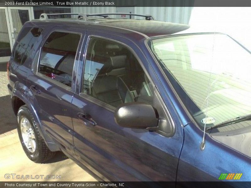 True Blue Metallic / Ebony Black 2003 Ford Escape Limited