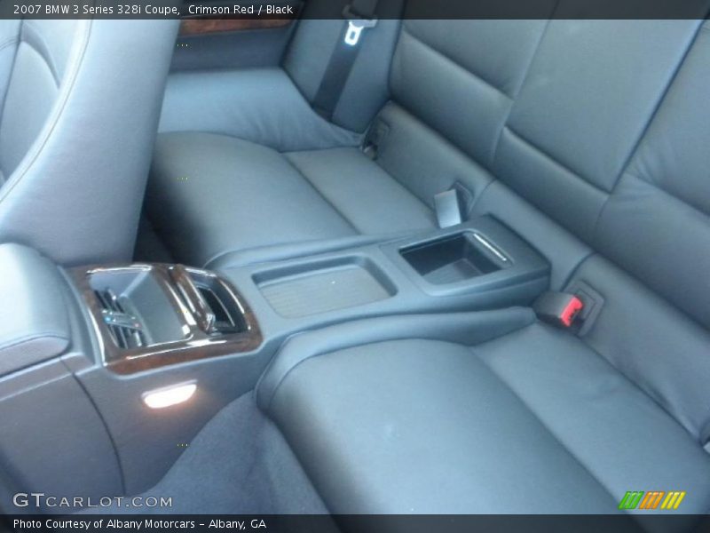 Crimson Red / Black 2007 BMW 3 Series 328i Coupe