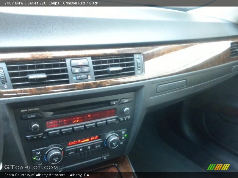 Crimson Red / Black 2007 BMW 3 Series 328i Coupe