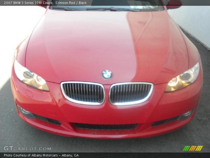Crimson Red / Black 2007 BMW 3 Series 328i Coupe