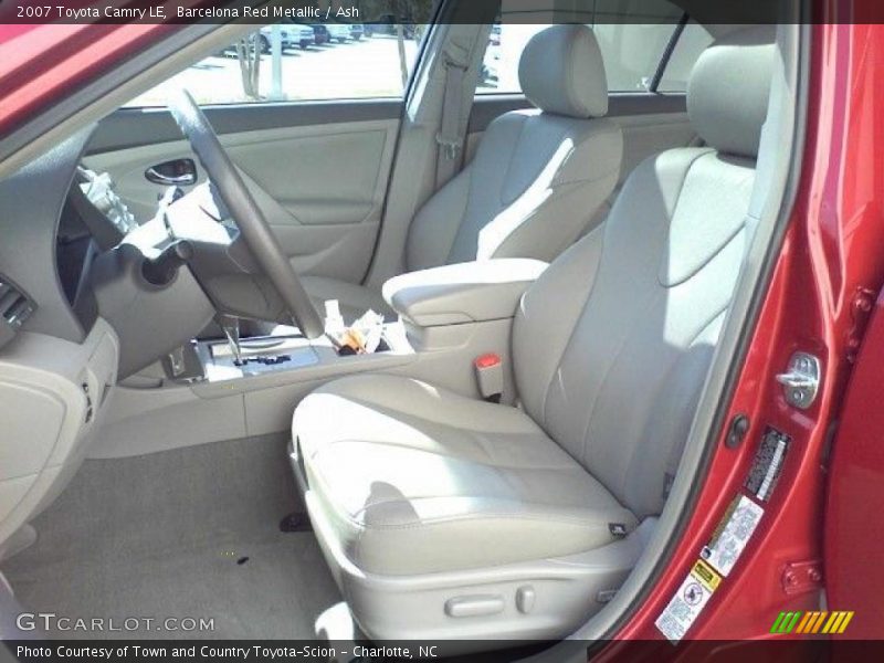Barcelona Red Metallic / Ash 2007 Toyota Camry LE