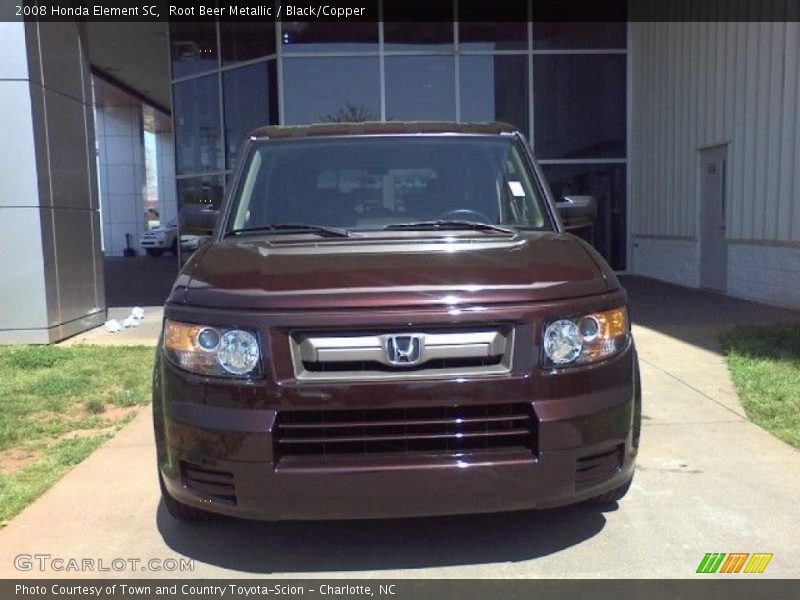 Root Beer Metallic / Black/Copper 2008 Honda Element SC