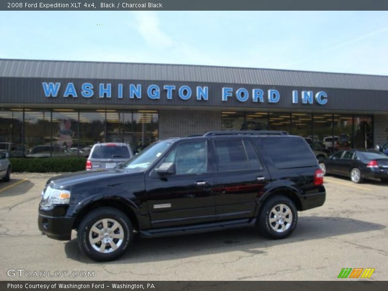 Black / Charcoal Black 2008 Ford Expedition XLT 4x4