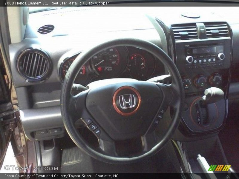 Root Beer Metallic / Black/Copper 2008 Honda Element SC